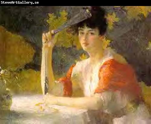 Frank Weston Benson Red and Gold